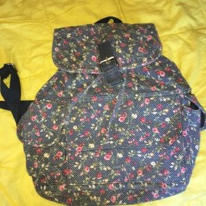 Delia’s Floral Backpack